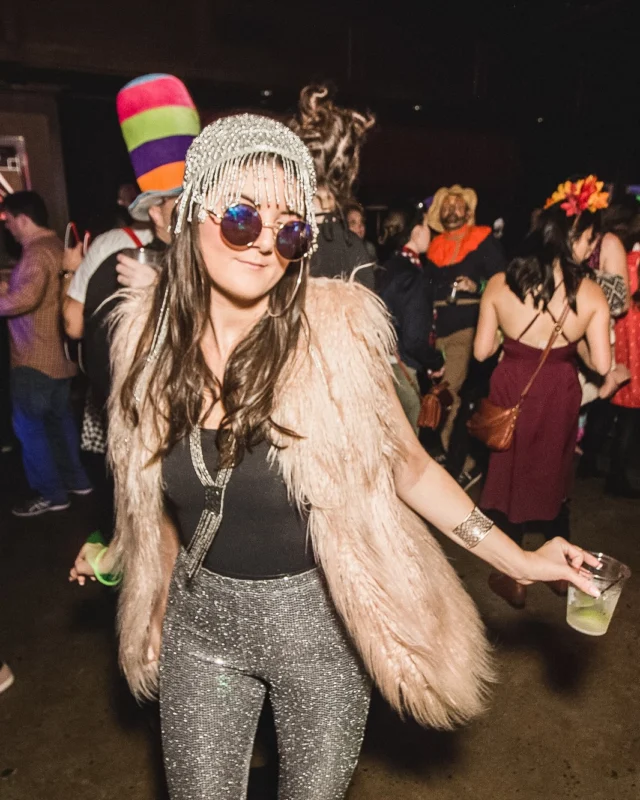 Dr Peter Venkman's Spook Central Halloween Dance Party! Thursday October 31, 2019. Presented by Nonsense ATL at Venkman's, Old Fourth Ward, Atlanta. Kimber was the DJ. Photo by Oh Snap.