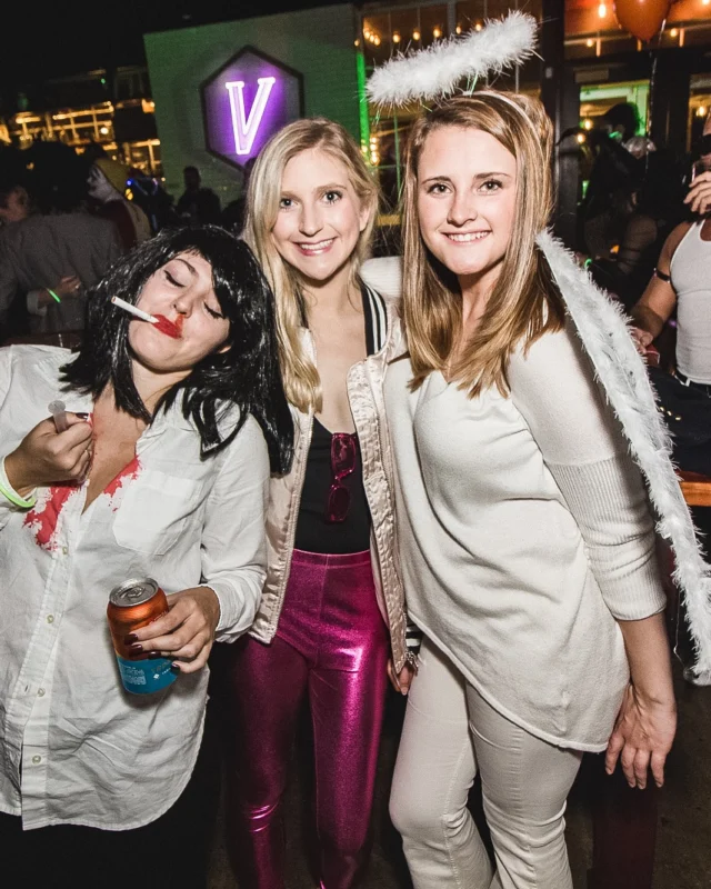 Dr Peter Venkman's Spook Central Halloween Dance Party! Thursday October 31, 2019. Presented by Nonsense ATL at Venkman's, Old Fourth Ward, Atlanta. Kimber was the DJ. Photo by Oh Snap.