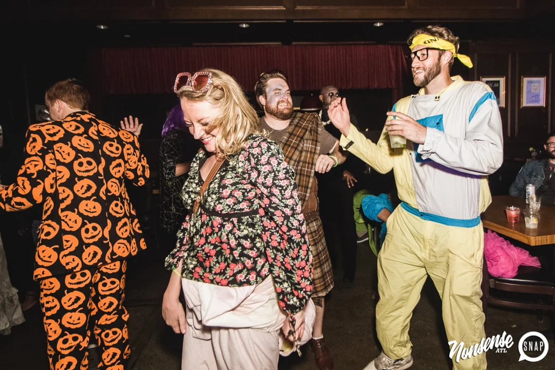 Dr Peter Venkman's Spook Central Halloween Dance Party! Thursday October 31, 2019. Presented by Nonsense ATL at Venkman's, Old Fourth Ward, Atlanta. Kimber was the DJ. Photo by Oh Snap.