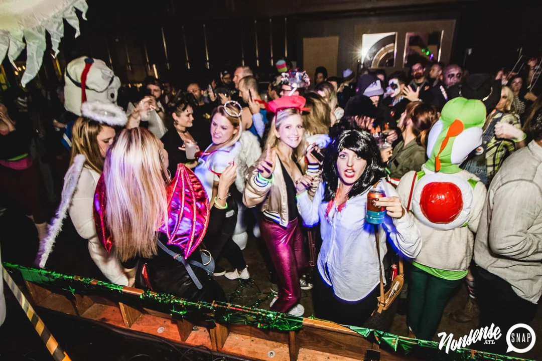 Dr Peter Venkman's Spook Central Halloween Dance Party! Thursday October 31, 2019. Presented by Nonsense ATL at Venkman's, Old Fourth Ward, Atlanta. Kimber was the DJ. Photo by Oh Snap.