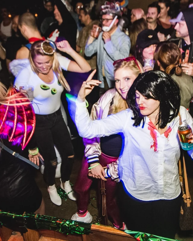 Dr Peter Venkman's Spook Central Halloween Dance Party! Thursday October 31, 2019. Presented by Nonsense ATL at Venkman's, Old Fourth Ward, Atlanta. Kimber was the DJ. Photo by Oh Snap.