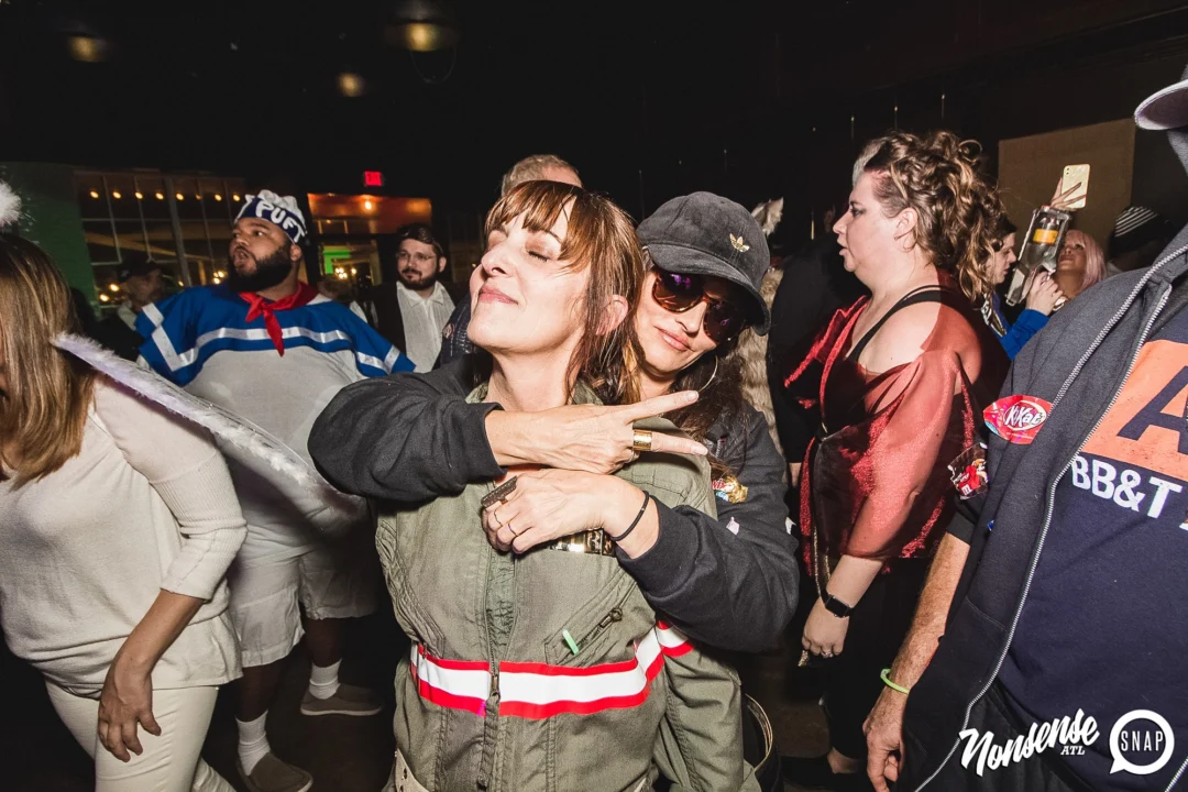 Dr Peter Venkman's Spook Central Halloween Dance Party! Thursday October 31, 2019. Presented by Nonsense ATL at Venkman's, Old Fourth Ward, Atlanta. Kimber was the DJ. Photo by Oh Snap.