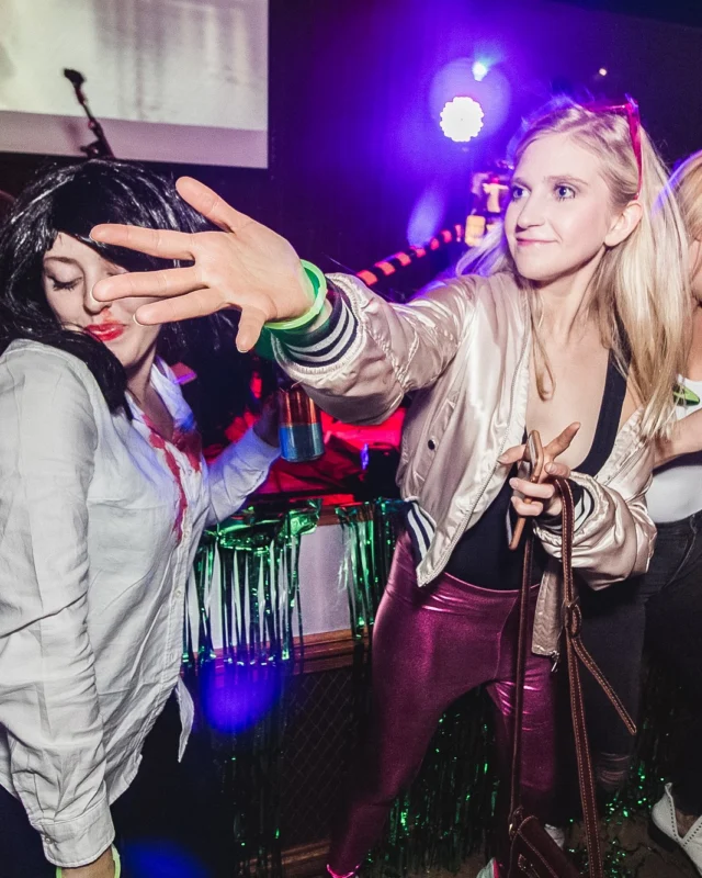 Dr Peter Venkman's Spook Central Halloween Dance Party! Thursday October 31, 2019. Presented by Nonsense ATL at Venkman's, Old Fourth Ward, Atlanta. Kimber was the DJ. Photo by Oh Snap.