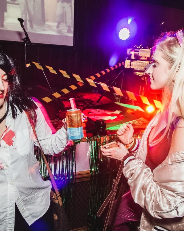 Dr Peter Venkman's Spook Central Halloween Dance Party! Thursday October 31, 2019. Presented by Nonsense ATL at Venkman's, Old Fourth Ward, Atlanta. Kimber was the DJ. Photo by Oh Snap.