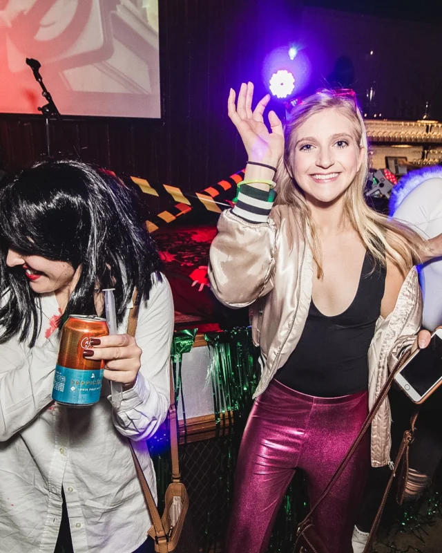 Dr Peter Venkman's Spook Central Halloween Dance Party! Thursday October 31, 2019. Presented by Nonsense ATL at Venkman's, Old Fourth Ward, Atlanta. Kimber was the DJ. Photo by Oh Snap.