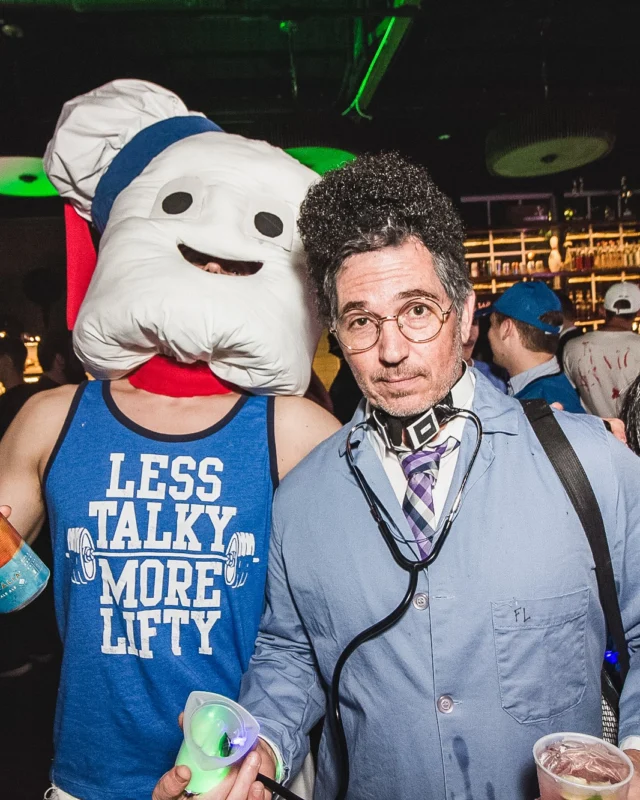 Dr Peter Venkman's Spook Central Halloween Dance Party! Thursday October 31, 2019. Presented by Nonsense ATL at Venkman's, Old Fourth Ward, Atlanta. Kimber was the DJ. Photo by Oh Snap.