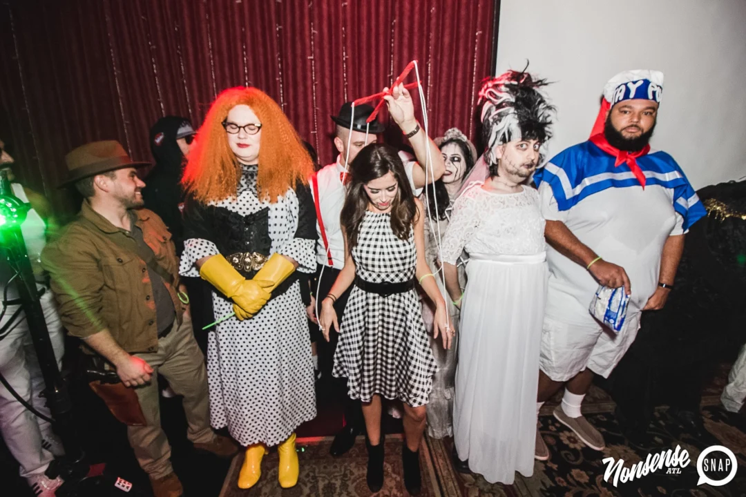 Dr Peter Venkman's Spook Central Halloween Dance Party! Thursday October 31, 2019. Presented by Nonsense ATL at Venkman's, Old Fourth Ward, Atlanta. Kimber was the DJ. Photo by Oh Snap.