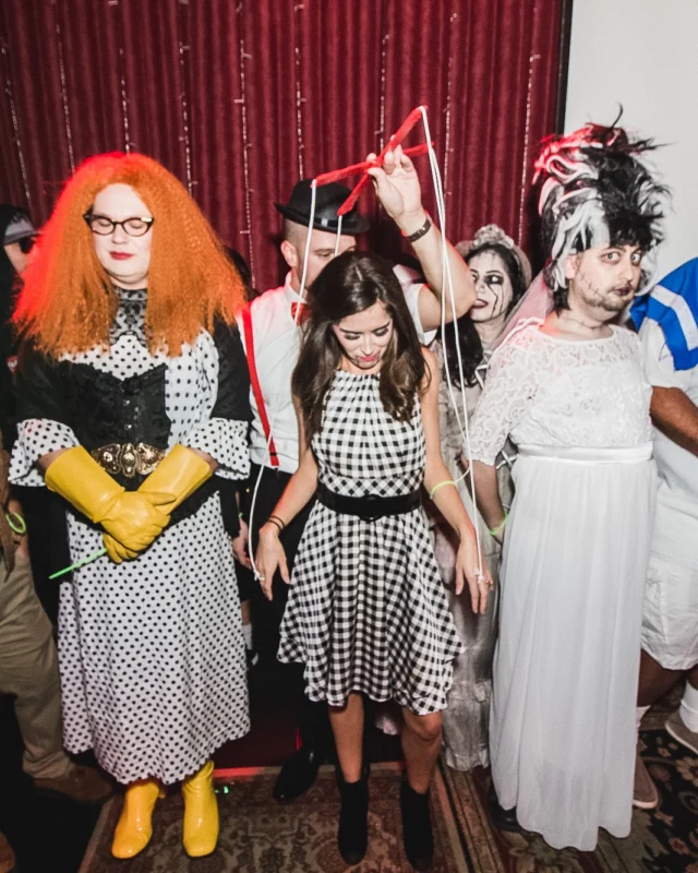 Dr Peter Venkman's Spook Central Halloween Dance Party! Thursday October 31, 2019. Presented by Nonsense ATL at Venkman's, Old Fourth Ward, Atlanta. Kimber was the DJ. Photo by Oh Snap.