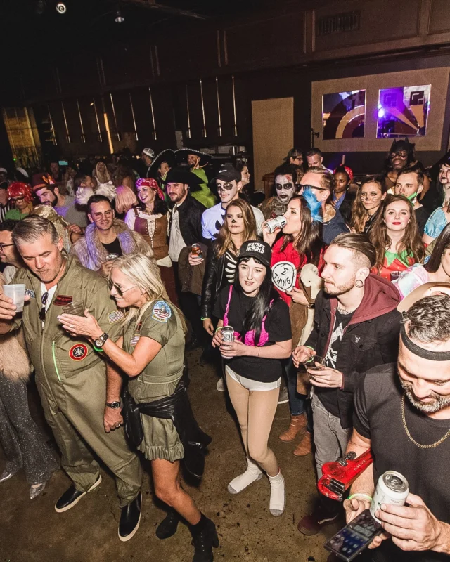Dr Peter Venkman's Spook Central Halloween Dance Party! Thursday October 31, 2019. Presented by Nonsense ATL at Venkman's, Old Fourth Ward, Atlanta. Kimber was the DJ. Photo by Oh Snap.
