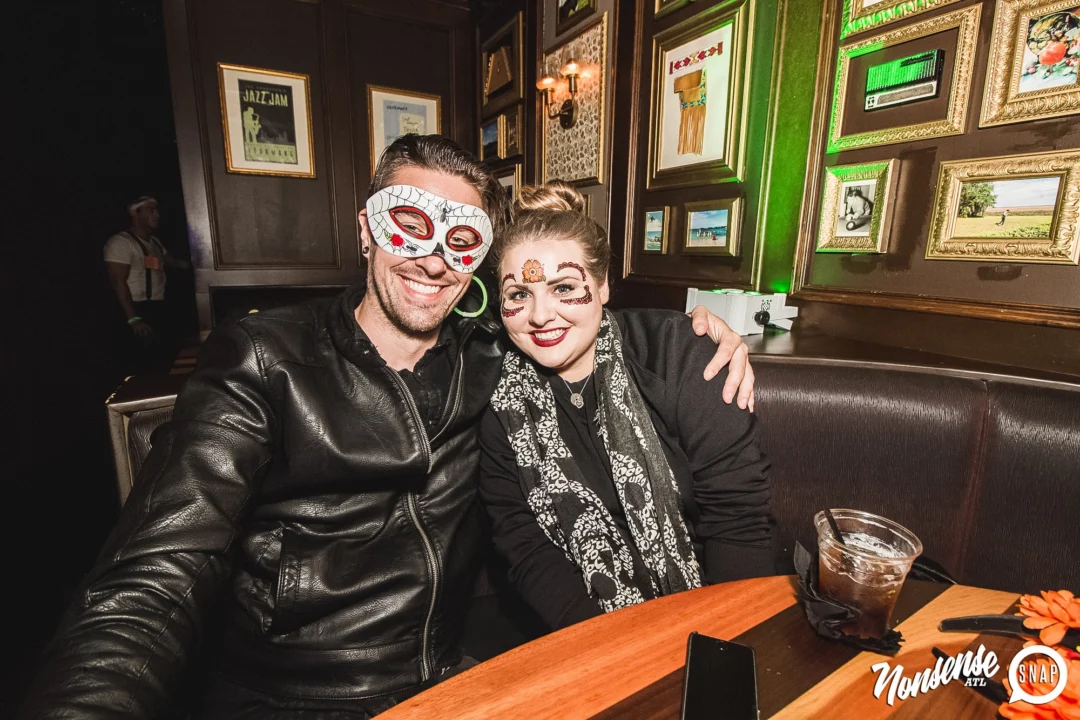 Dr Peter Venkman's Spook Central Halloween Dance Party! Thursday October 31, 2019. Presented by Nonsense ATL at Venkman's, Old Fourth Ward, Atlanta. Kimber was the DJ. Photo by Oh Snap.