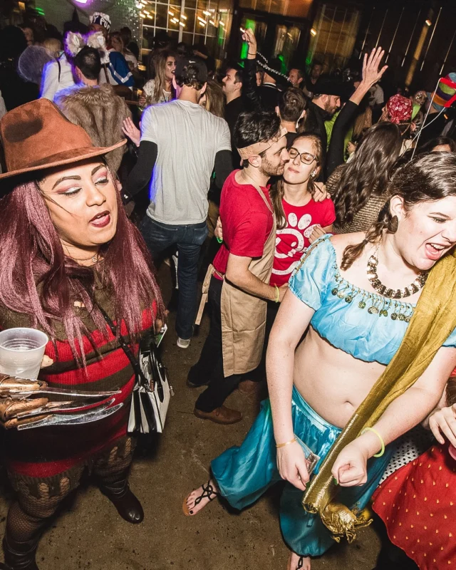 Dr Peter Venkman's Spook Central Halloween Dance Party! Thursday October 31, 2019. Presented by Nonsense ATL at Venkman's, Old Fourth Ward, Atlanta. Kimber was the DJ. Photo by Oh Snap.