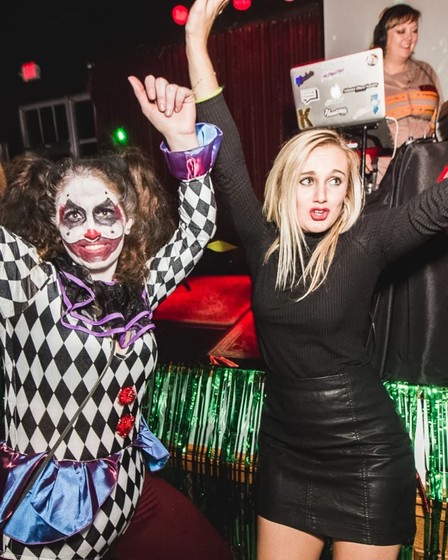 Dr Peter Venkman's Spook Central Halloween Dance Party! Thursday October 31, 2019. Presented by Nonsense ATL at Venkman's, Old Fourth Ward, Atlanta. Kimber was the DJ. Photo by Oh Snap.