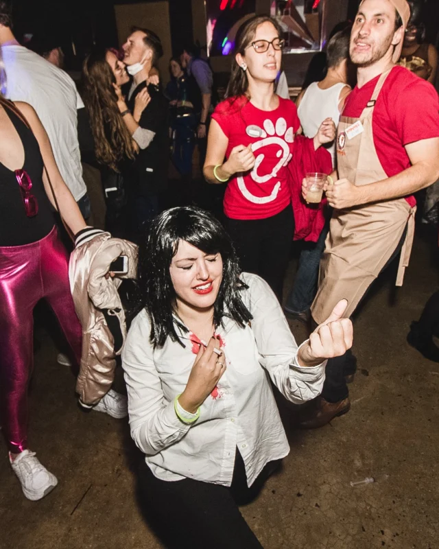 Dr Peter Venkman's Spook Central Halloween Dance Party! Thursday October 31, 2019. Presented by Nonsense ATL at Venkman's, Old Fourth Ward, Atlanta. Kimber was the DJ. Photo by Oh Snap.