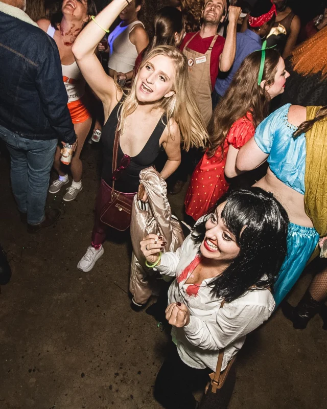 Dr Peter Venkman's Spook Central Halloween Dance Party! Thursday October 31, 2019. Presented by Nonsense ATL at Venkman's, Old Fourth Ward, Atlanta. Kimber was the DJ. Photo by Oh Snap.