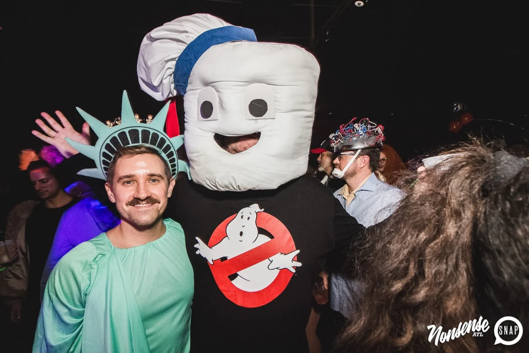 Dr Peter Venkman's Spook Central Halloween Dance Party! Thursday October 31, 2019. Presented by Nonsense ATL at Venkman's, Old Fourth Ward, Atlanta. Kimber was the DJ. Photo by Oh Snap.