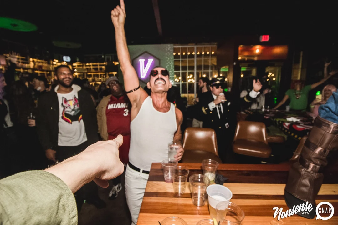 Dr Peter Venkman's Spook Central Halloween Dance Party! Thursday October 31, 2019. Presented by Nonsense ATL at Venkman's, Old Fourth Ward, Atlanta. Kimber was the DJ. Photo by Oh Snap.