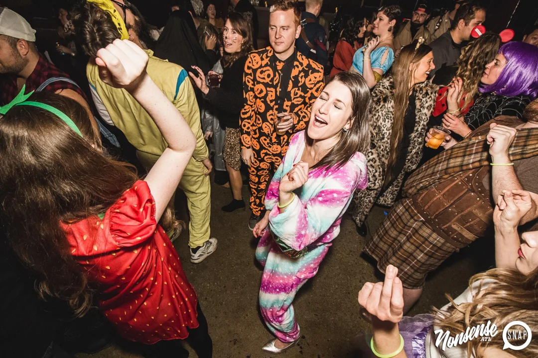 Dr Peter Venkman's Spook Central Halloween Dance Party! Thursday October 31, 2019. Presented by Nonsense ATL at Venkman's, Old Fourth Ward, Atlanta. Kimber was the DJ. Photo by Oh Snap.