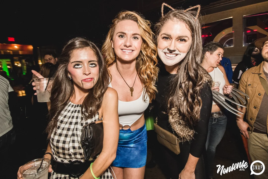 Dr Peter Venkman's Spook Central Halloween Dance Party! Thursday October 31, 2019. Presented by Nonsense ATL at Venkman's, Old Fourth Ward, Atlanta. Kimber was the DJ. Photo by Oh Snap.