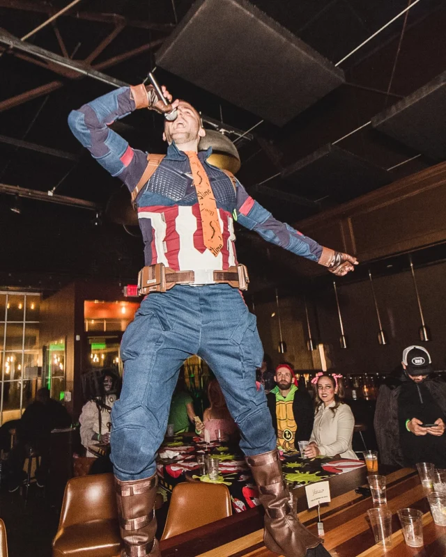 Dr Peter Venkman's Spook Central Halloween Dance Party! Thursday October 31, 2019. Presented by Nonsense ATL at Venkman's, Old Fourth Ward, Atlanta. Kimber was the DJ. Photo by Oh Snap.