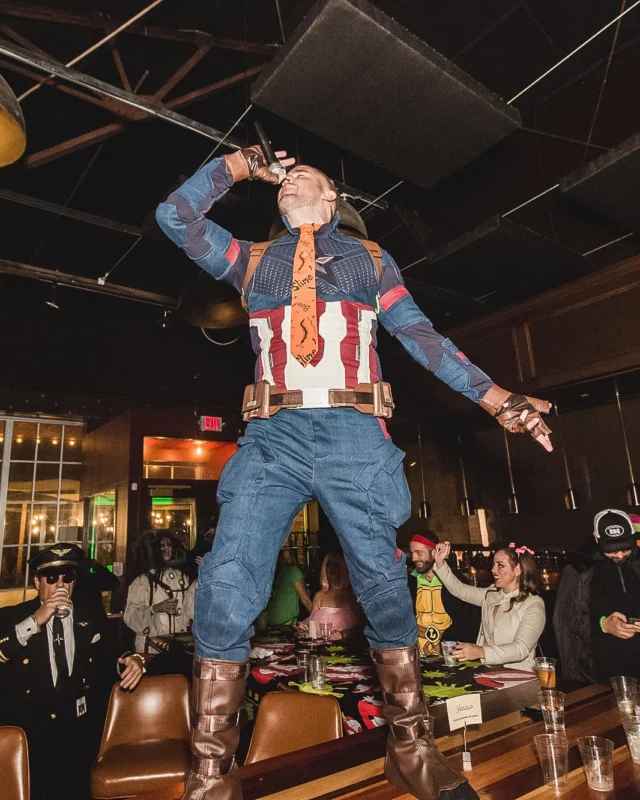 Dr Peter Venkman's Spook Central Halloween Dance Party! Thursday October 31, 2019. Presented by Nonsense ATL at Venkman's, Old Fourth Ward, Atlanta. Kimber was the DJ. Photo by Oh Snap.