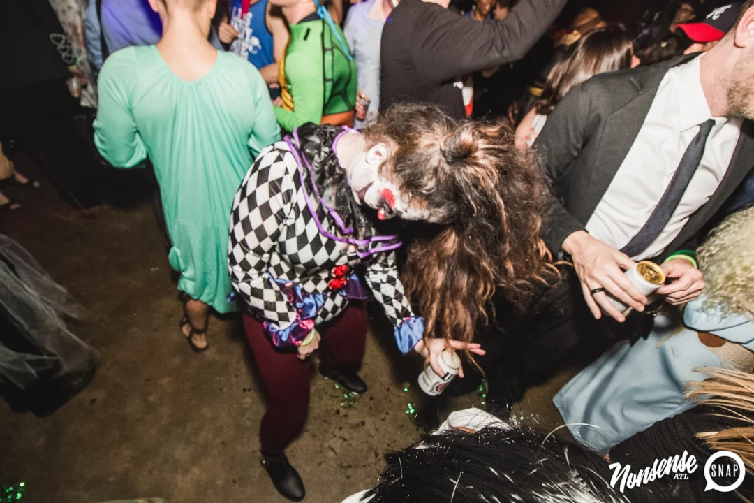 Dr Peter Venkman's Spook Central Halloween Dance Party! Thursday October 31, 2019. Presented by Nonsense ATL at Venkman's, Old Fourth Ward, Atlanta. Kimber was the DJ. Photo by Oh Snap.