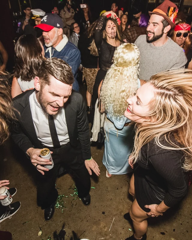 Dr Peter Venkman's Spook Central Halloween Dance Party! Thursday October 31, 2019. Presented by Nonsense ATL at Venkman's, Old Fourth Ward, Atlanta. Kimber was the DJ. Photo by Oh Snap.