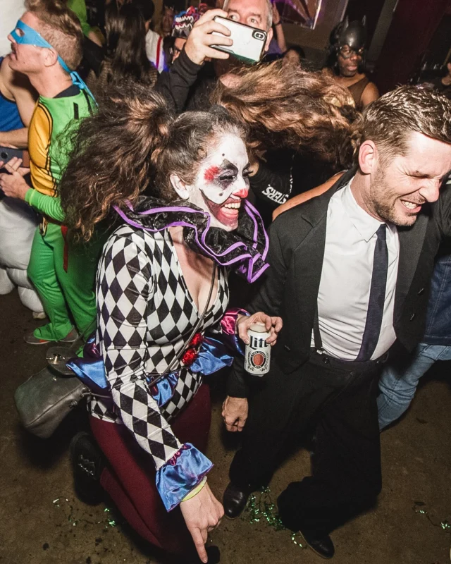 Dr Peter Venkman's Spook Central Halloween Dance Party! Thursday October 31, 2019. Presented by Nonsense ATL at Venkman's, Old Fourth Ward, Atlanta. Kimber was the DJ. Photo by Oh Snap.