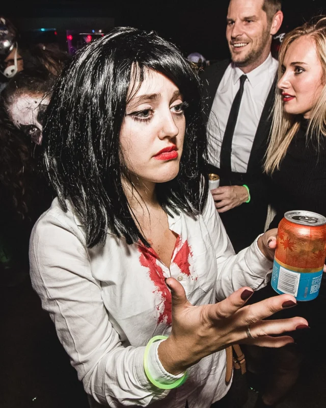 Dr Peter Venkman's Spook Central Halloween Dance Party! Thursday October 31, 2019. Presented by Nonsense ATL at Venkman's, Old Fourth Ward, Atlanta. Kimber was the DJ. Photo by Oh Snap.