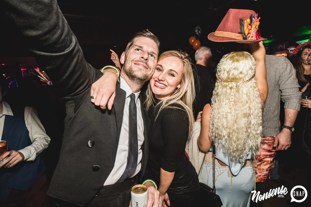 Dr Peter Venkman's Spook Central Halloween Dance Party! Thursday October 31, 2019. Presented by Nonsense ATL at Venkman's, Old Fourth Ward, Atlanta. Kimber was the DJ. Photo by Oh Snap.