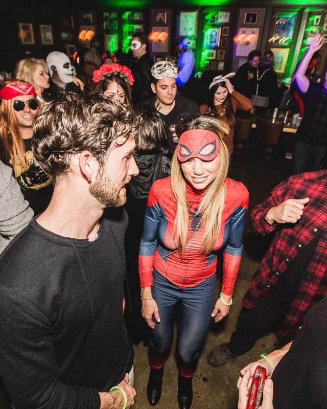 Dr Peter Venkman's Spook Central Halloween Dance Party! Thursday October 31, 2019. Presented by Nonsense ATL at Venkman's, Old Fourth Ward, Atlanta. Kimber was the DJ. Photo by Oh Snap.