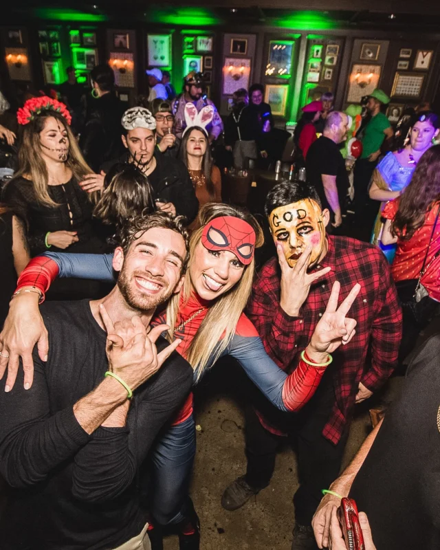 Dr Peter Venkman's Spook Central Halloween Dance Party! Thursday October 31, 2019. Presented by Nonsense ATL at Venkman's, Old Fourth Ward, Atlanta. Kimber was the DJ. Photo by Oh Snap.
