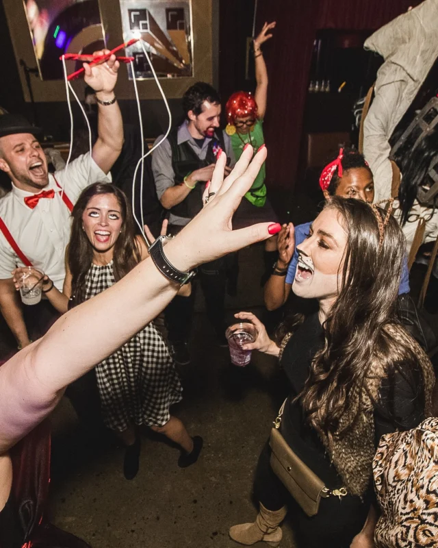 Dr Peter Venkman's Spook Central Halloween Dance Party! Thursday October 31, 2019. Presented by Nonsense ATL at Venkman's, Old Fourth Ward, Atlanta. Kimber was the DJ. Photo by Oh Snap.
