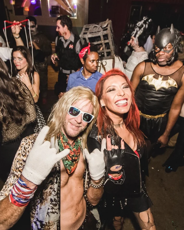 Dr Peter Venkman's Spook Central Halloween Dance Party! Thursday October 31, 2019. Presented by Nonsense ATL at Venkman's, Old Fourth Ward, Atlanta. Kimber was the DJ. Photo by Oh Snap.