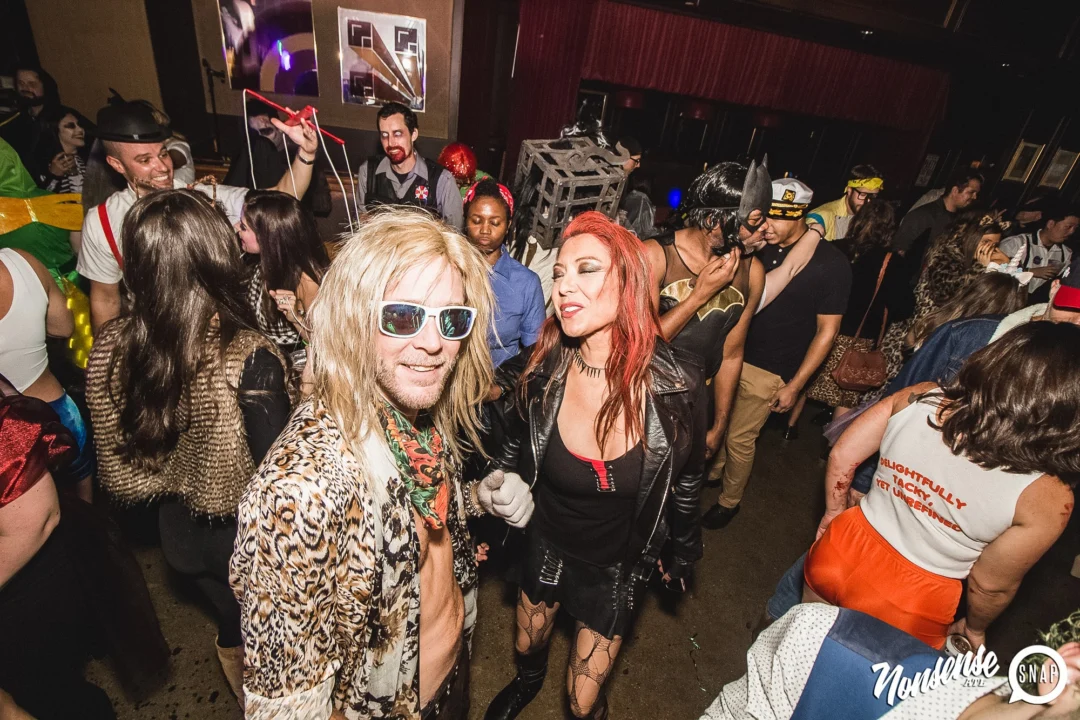 Dr Peter Venkman's Spook Central Halloween Dance Party! Thursday October 31, 2019. Presented by Nonsense ATL at Venkman's, Old Fourth Ward, Atlanta. Kimber was the DJ. Photo by Oh Snap.