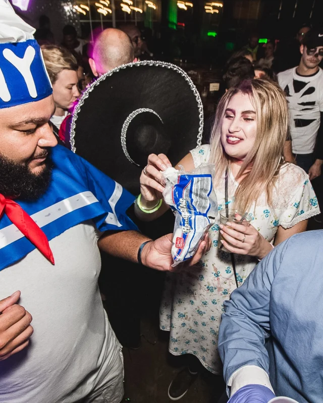 Dr Peter Venkman's Spook Central Halloween Dance Party! Thursday October 31, 2019. Presented by Nonsense ATL at Venkman's, Old Fourth Ward, Atlanta. Kimber was the DJ. Photo by Oh Snap.