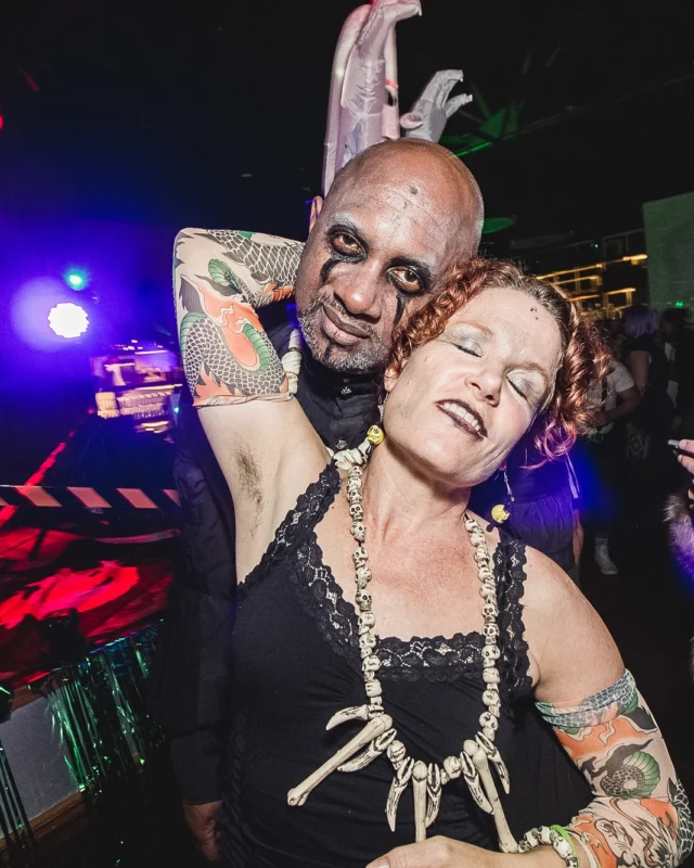 Dr Peter Venkman's Spook Central Halloween Dance Party! Thursday October 31, 2019. Presented by Nonsense ATL at Venkman's, Old Fourth Ward, Atlanta. Kimber was the DJ. Photo by Oh Snap.