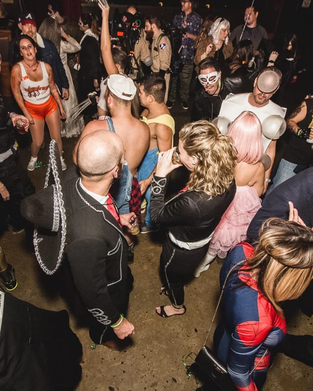 Dr Peter Venkman's Spook Central Halloween Dance Party! Thursday October 31, 2019. Presented by Nonsense ATL at Venkman's, Old Fourth Ward, Atlanta. Kimber was the DJ. Photo by Oh Snap.