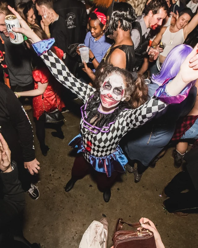 Dr Peter Venkman's Spook Central Halloween Dance Party! Thursday October 31, 2019. Presented by Nonsense ATL at Venkman's, Old Fourth Ward, Atlanta. Kimber was the DJ. Photo by Oh Snap.
