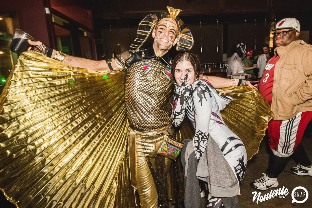 Dr Peter Venkman's Spook Central Halloween Dance Party! Thursday October 31, 2019. Presented by Nonsense ATL at Venkman's, Old Fourth Ward, Atlanta. Kimber was the DJ. Photo by Oh Snap.