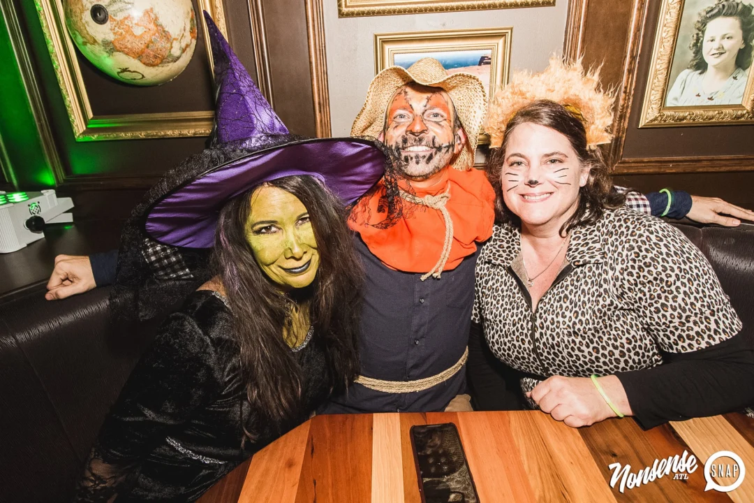 Dr Peter Venkman's Spook Central Halloween Dance Party! Thursday October 31, 2019. Presented by Nonsense ATL at Venkman's, Old Fourth Ward, Atlanta. Kimber was the DJ. Photo by Oh Snap.