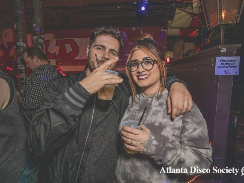 Atlanta Disco Society. 5th Meeting. November 22nd, 2019. Kimber was the DJ. Ree de la Vega was the special guest DJ. Photos by Oh Snap.