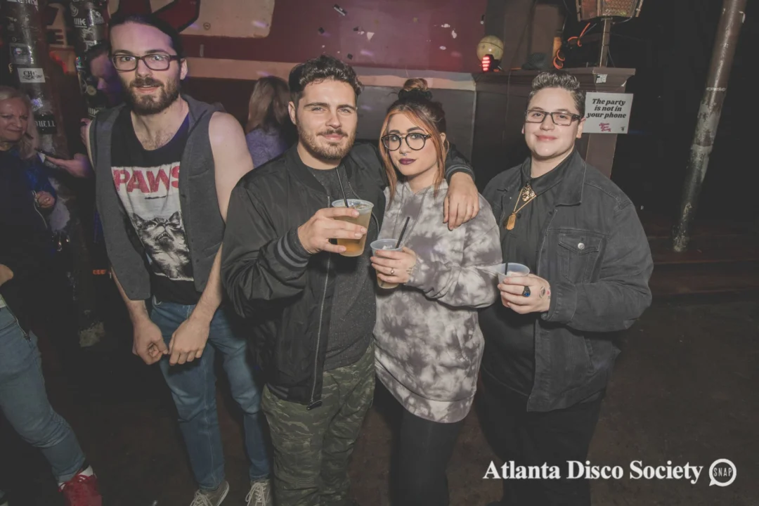 Atlanta Disco Society. 5th Meeting. November 22nd, 2019. Kimber was the DJ. Ree de la Vega was the special guest DJ. Photos by Oh Snap.