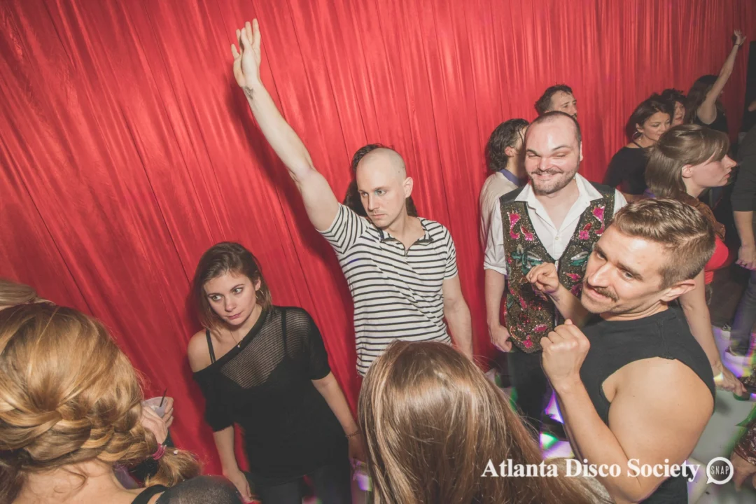 Atlanta Disco Society. 5th Meeting. November 22nd, 2019. Kimber was the DJ. Ree de la Vega was the special guest DJ. Photos by Oh Snap.