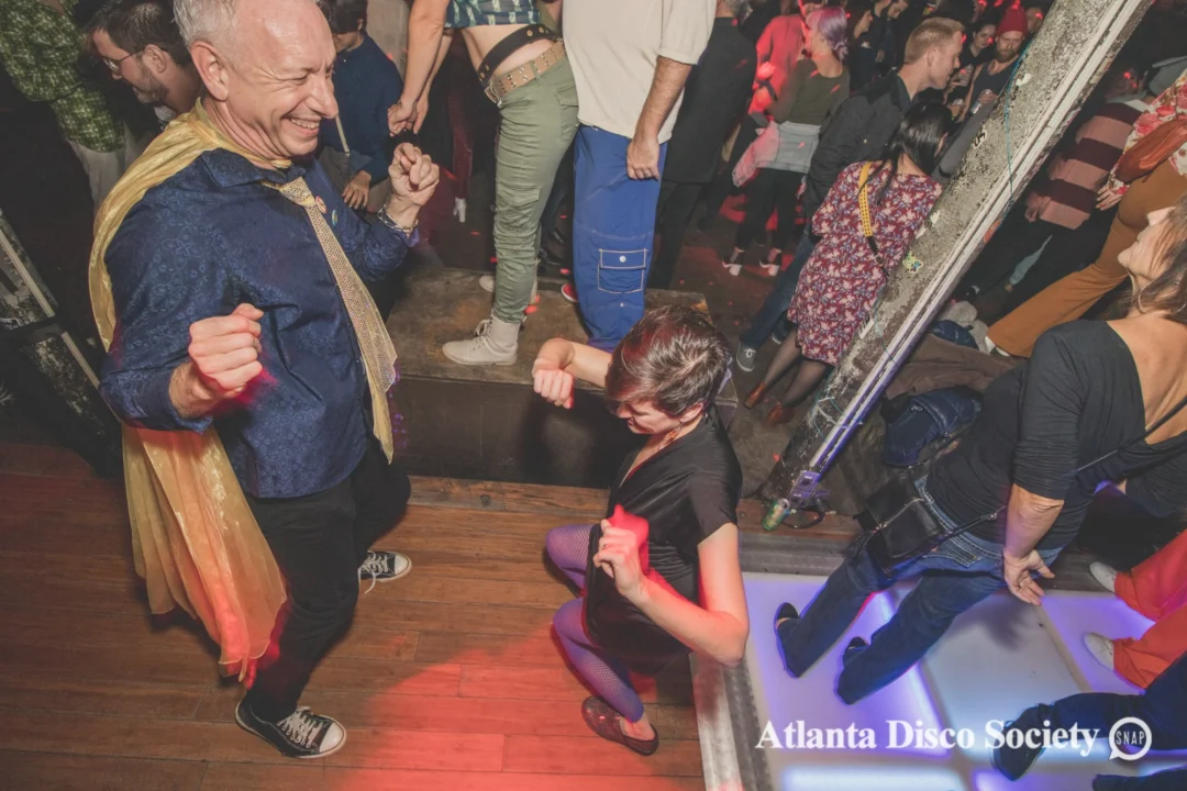 Atlanta Disco Society. 5th Meeting. November 22nd, 2019. Kimber was the DJ. Ree de la Vega was the special guest DJ. Photos by Oh Snap.