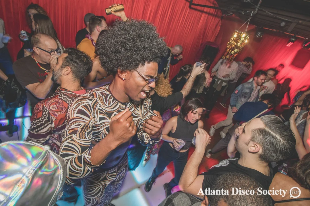 Atlanta Disco Society. 5th Meeting. November 22nd, 2019. Kimber was the DJ. Ree de la Vega was the special guest DJ. Photos by Oh Snap.