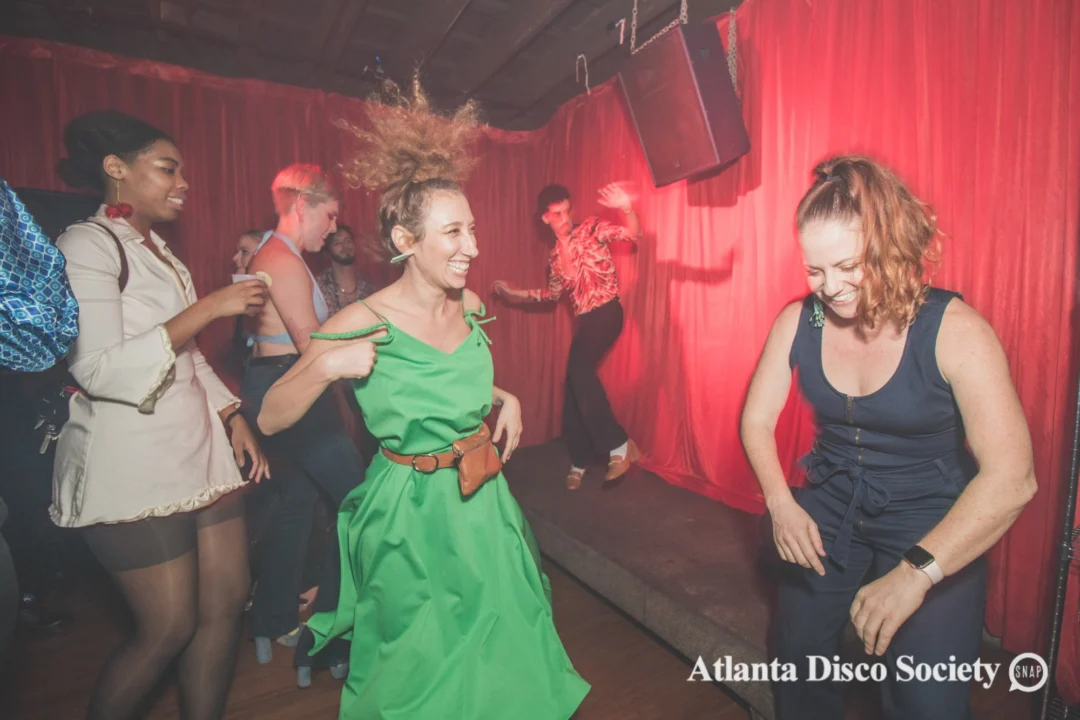 Atlanta Disco Society. 5th Meeting. November 22nd, 2019. Kimber was the DJ. Ree de la Vega was the special guest DJ. Photos by Oh Snap.