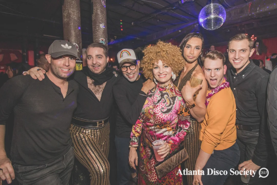 Atlanta Disco Society. 5th Meeting. November 22nd, 2019. Kimber was the DJ. Ree de la Vega was the special guest DJ. Photos by Oh Snap.