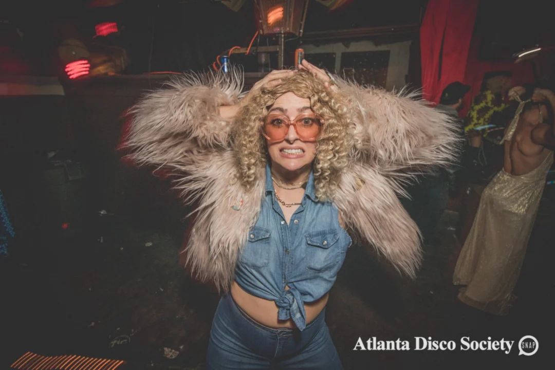 Atlanta Disco Society. 5th Meeting. November 22nd, 2019. Kimber was the DJ. Ree de la Vega was the special guest DJ. Photos by Oh Snap.