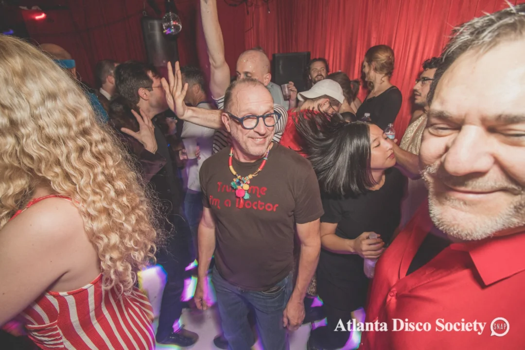 Atlanta Disco Society. 5th Meeting. November 22nd, 2019. Kimber was the DJ. Ree de la Vega was the special guest DJ. Photos by Oh Snap.