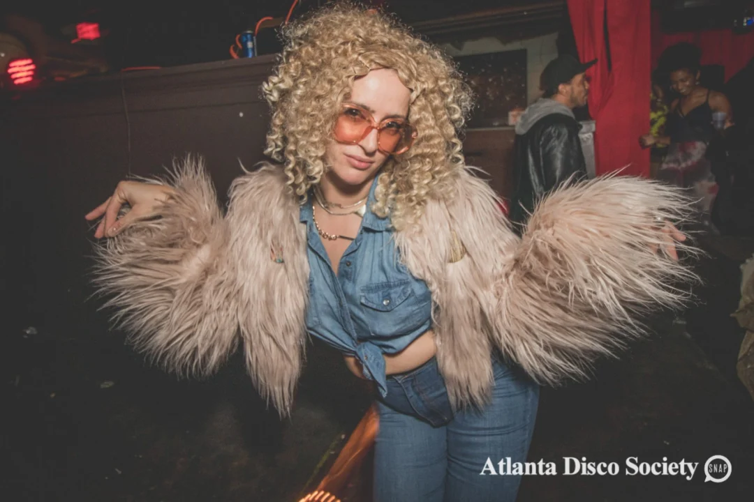 Atlanta Disco Society. 5th Meeting. November 22nd, 2019. Kimber was the DJ. Ree de la Vega was the special guest DJ. Photos by Oh Snap.